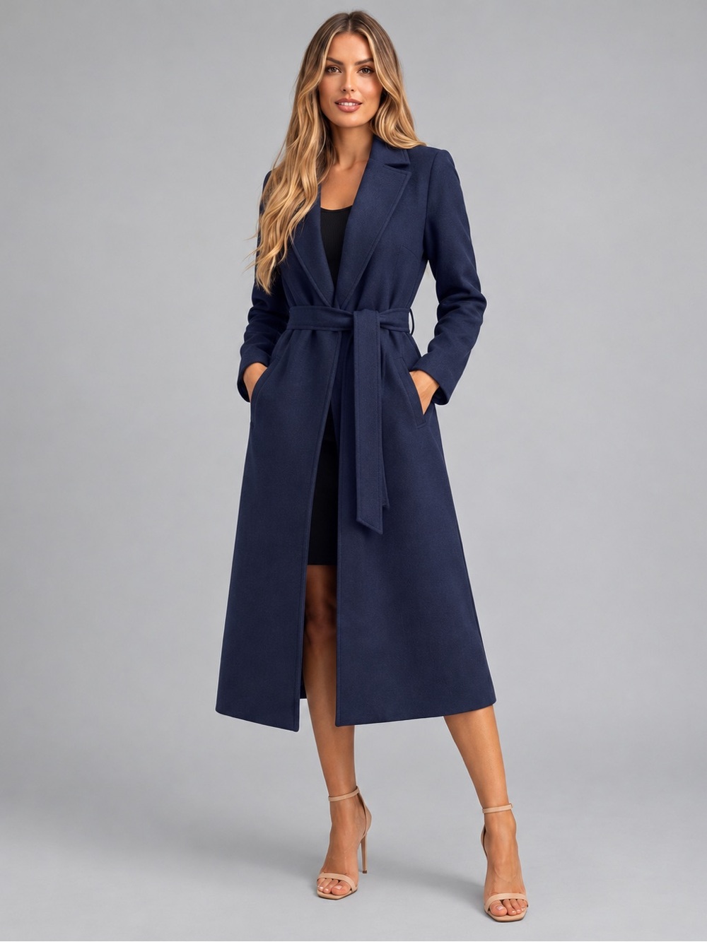 Women's Full-Length Belted Trench / Overcoat